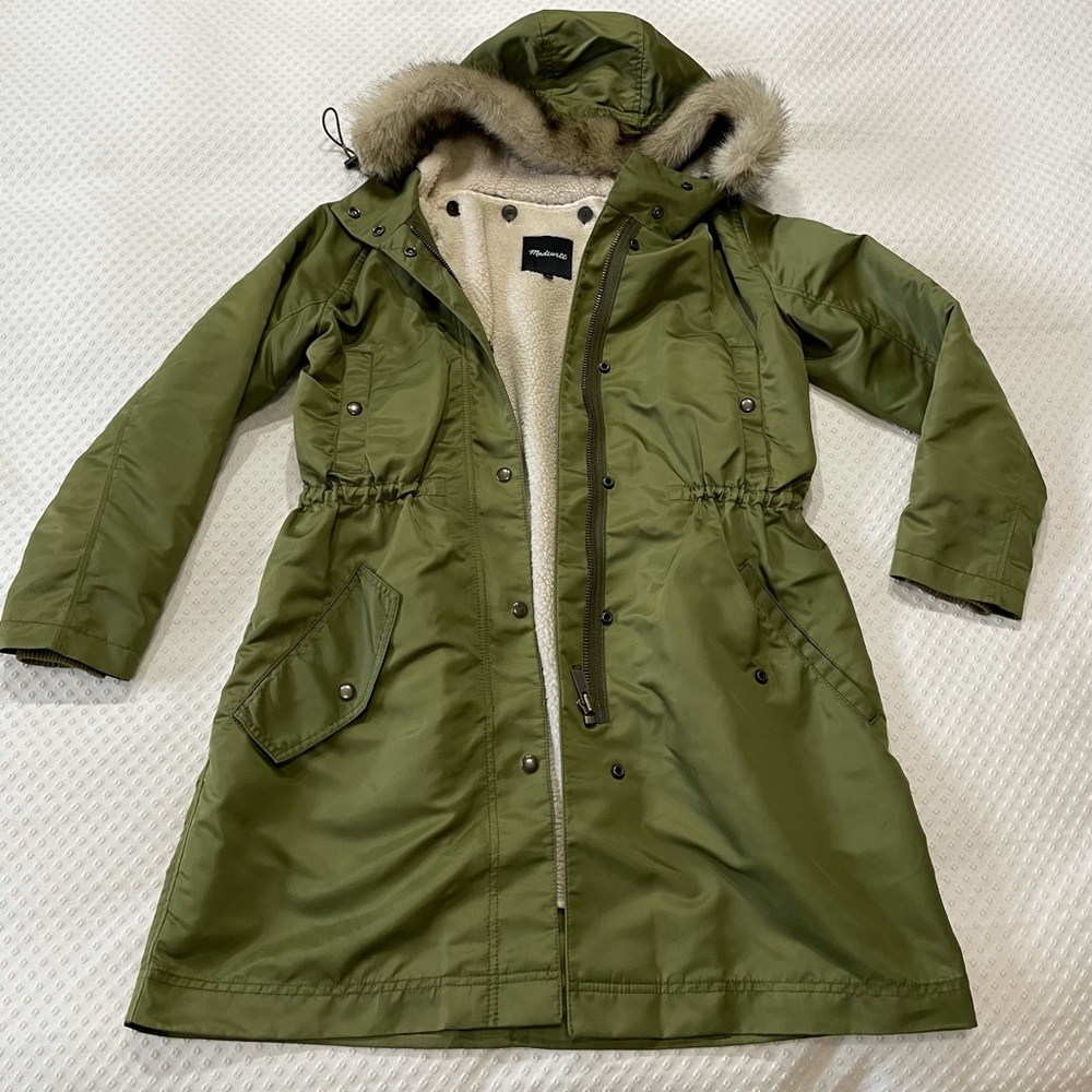 Madewell - Olive 2-in-1 Parka